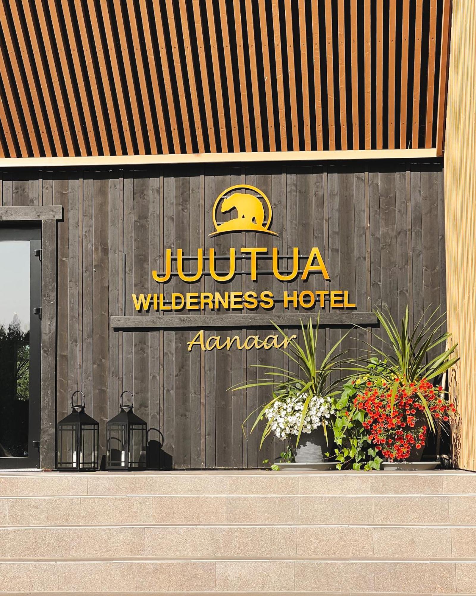 Wilderness Hotel Juutua Inari Bagian luar foto